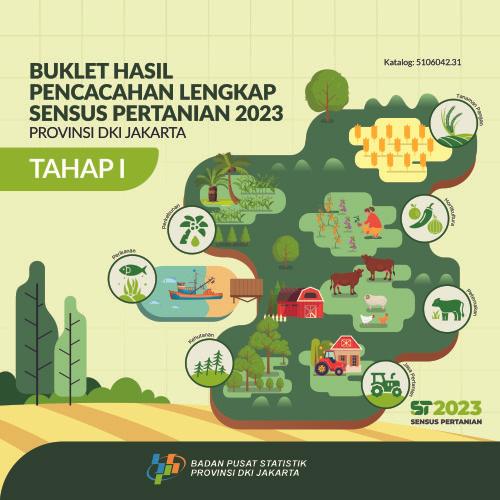 Booklet, Complete Enumeration Results of the 2023 Census of Agriculture - Edition 1 DKI Jakarta Province